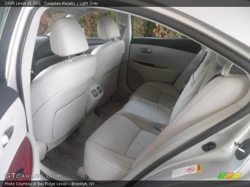 Tungsten Metallic / Light Gray 2008 Lexus ES 350