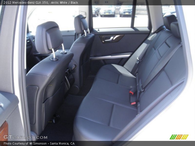 Arctic White / Black 2012 Mercedes-Benz GLK 350
