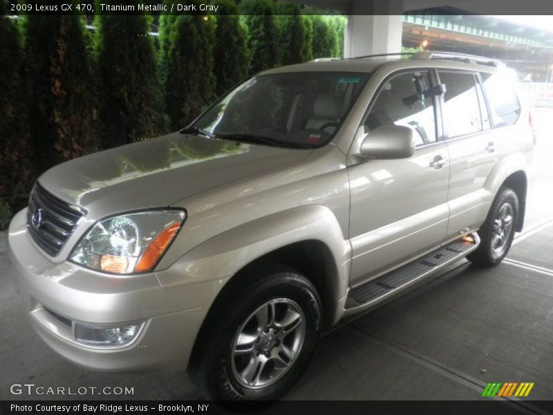 Titanium Metallic / Dark Gray 2009 Lexus GX 470