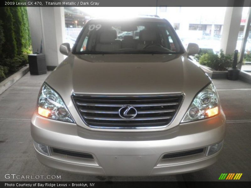 Titanium Metallic / Dark Gray 2009 Lexus GX 470