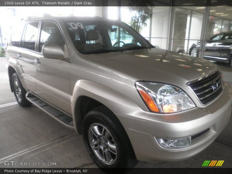 Titanium Metallic / Dark Gray 2009 Lexus GX 470