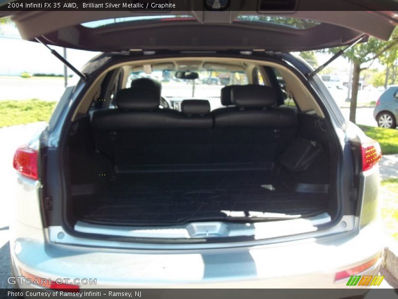 Brilliant Silver Metallic / Graphite 2004 Infiniti FX 35 AWD