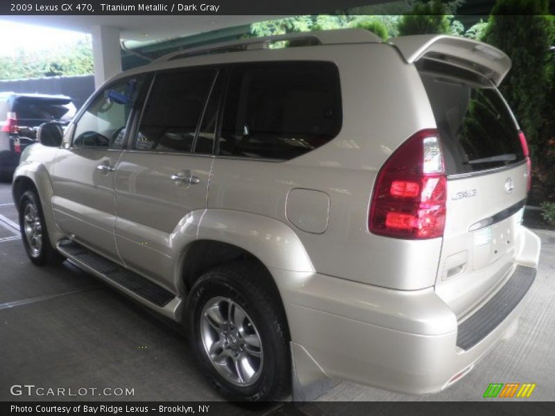 Titanium Metallic / Dark Gray 2009 Lexus GX 470