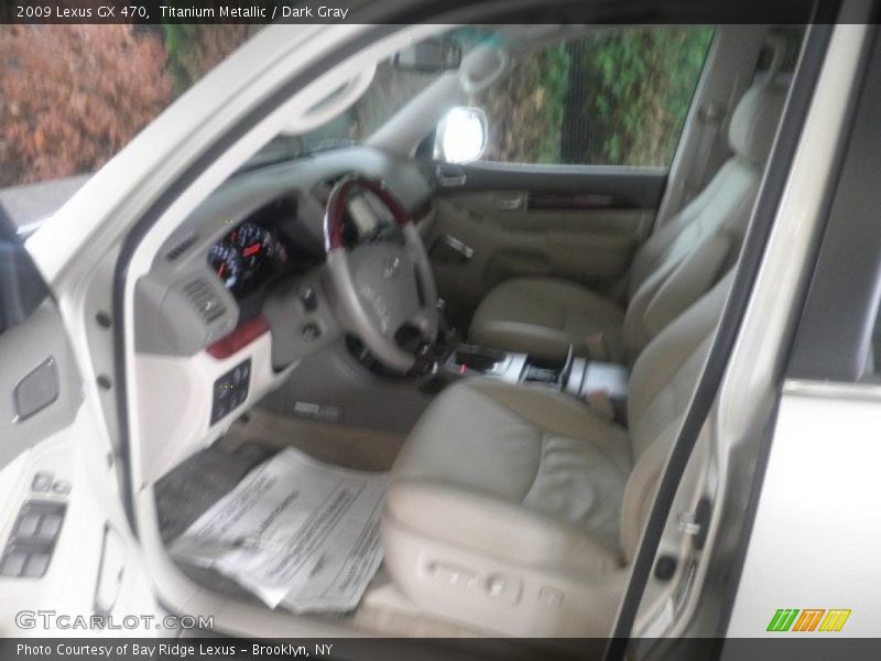 Titanium Metallic / Dark Gray 2009 Lexus GX 470