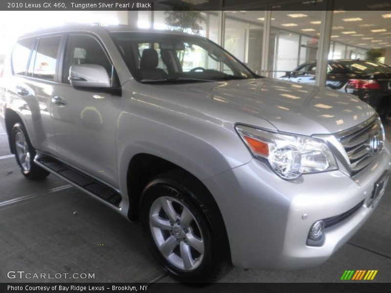 Tungsten Silver Pearl / Black 2010 Lexus GX 460