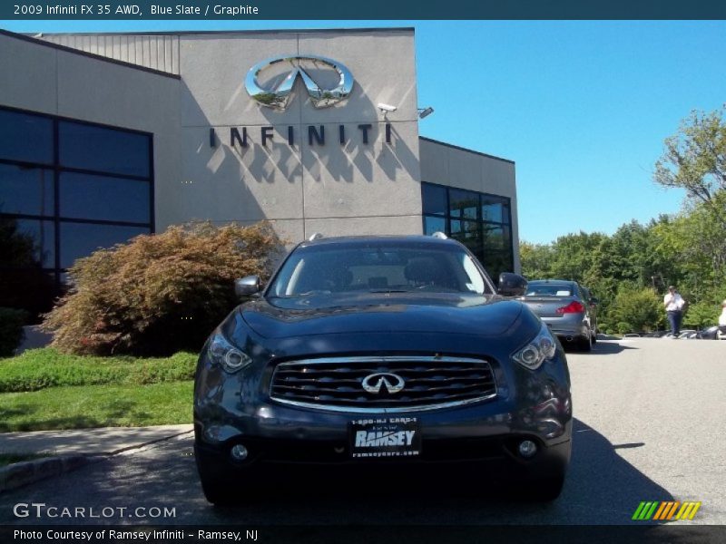 Blue Slate / Graphite 2009 Infiniti FX 35 AWD