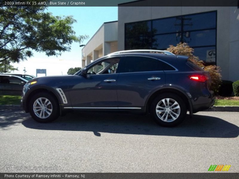 Blue Slate / Graphite 2009 Infiniti FX 35 AWD