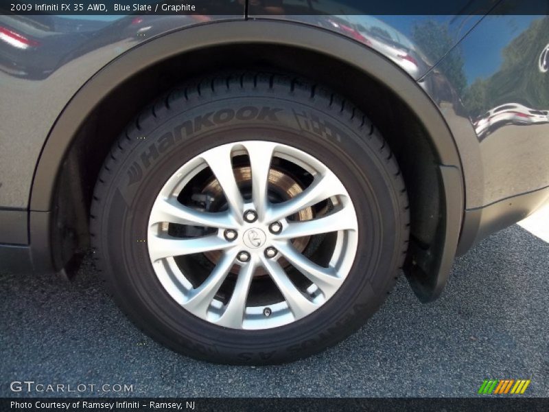 Blue Slate / Graphite 2009 Infiniti FX 35 AWD