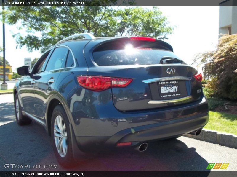Blue Slate / Graphite 2009 Infiniti FX 35 AWD