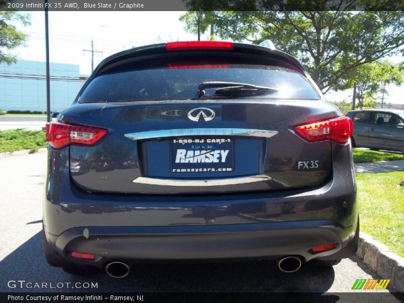 Blue Slate / Graphite 2009 Infiniti FX 35 AWD