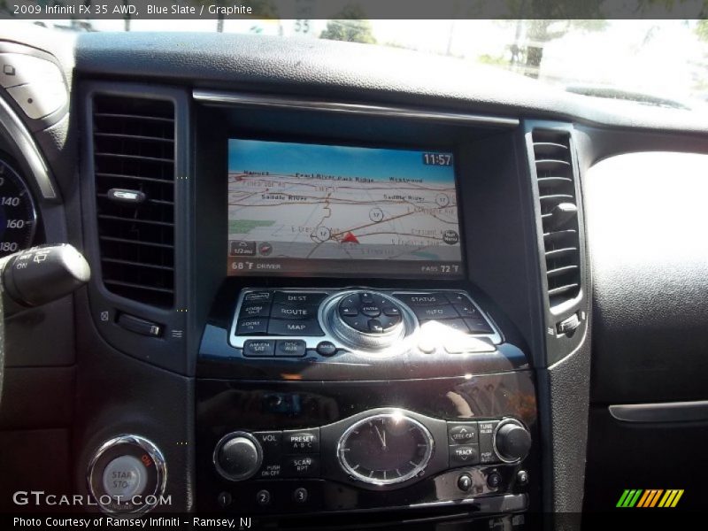 Blue Slate / Graphite 2009 Infiniti FX 35 AWD
