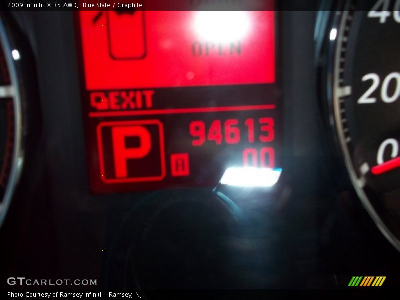Blue Slate / Graphite 2009 Infiniti FX 35 AWD