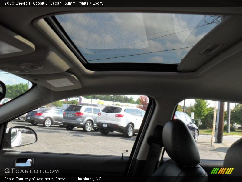 Summit White / Ebony 2010 Chevrolet Cobalt LT Sedan