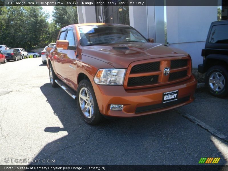 Mango Tango Pearl / Dark Slate Gray 2010 Dodge Ram 1500 Sport Crew Cab 4x4