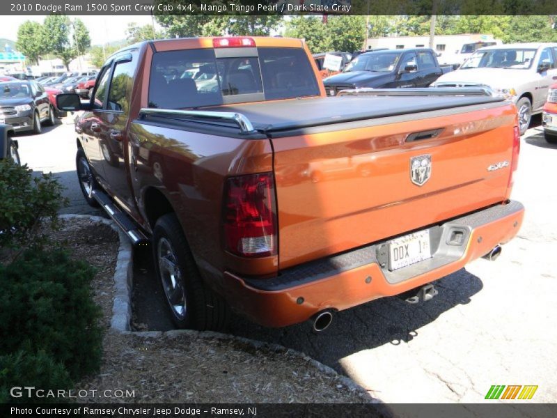 Mango Tango Pearl / Dark Slate Gray 2010 Dodge Ram 1500 Sport Crew Cab 4x4