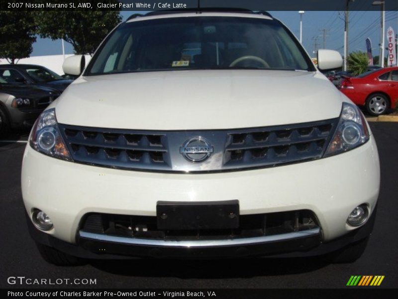 Glacier Pearl White / Cafe Latte 2007 Nissan Murano SL AWD