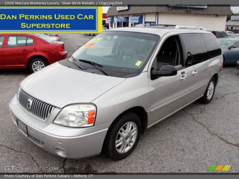 Silver Birch Metallic / Charcoal/Flint 2006 Mercury Monterey Luxury