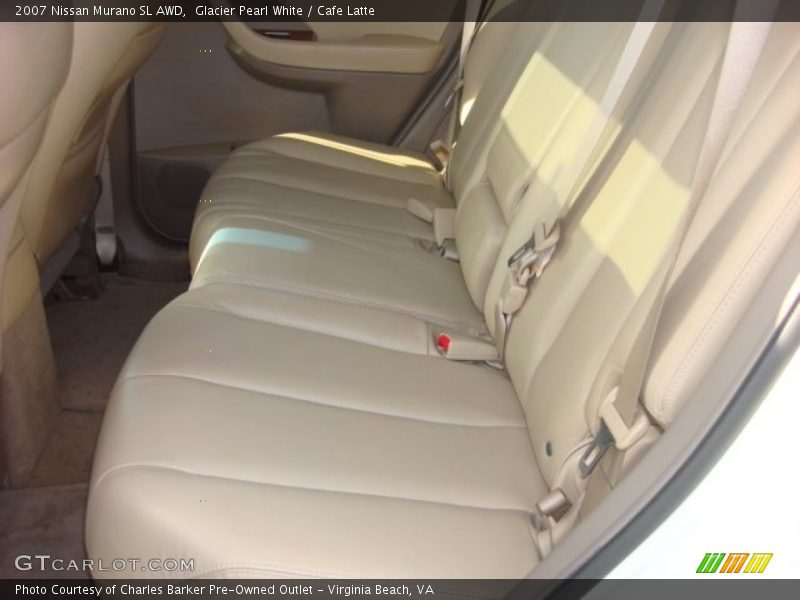Glacier Pearl White / Cafe Latte 2007 Nissan Murano SL AWD