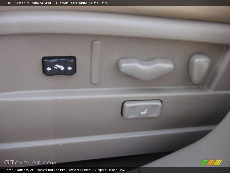 Glacier Pearl White / Cafe Latte 2007 Nissan Murano SL AWD
