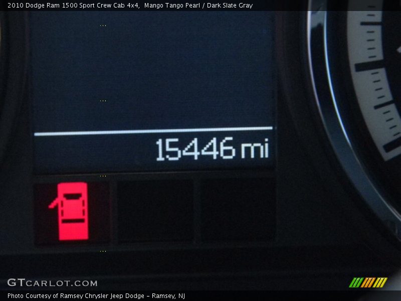 Mango Tango Pearl / Dark Slate Gray 2010 Dodge Ram 1500 Sport Crew Cab 4x4