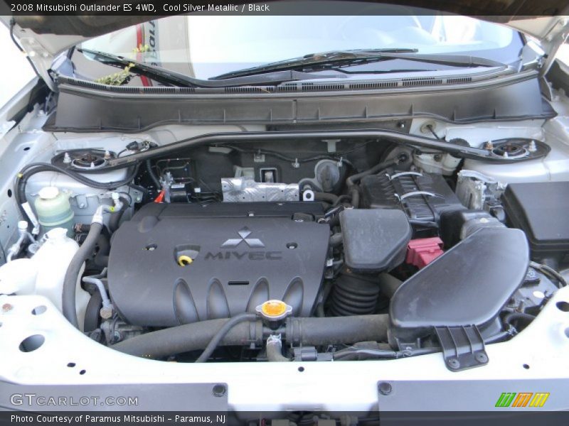  2008 Outlander ES 4WD Engine - 2.4 Liter DOHC 16-Valve MIVEC 4 Cylinder