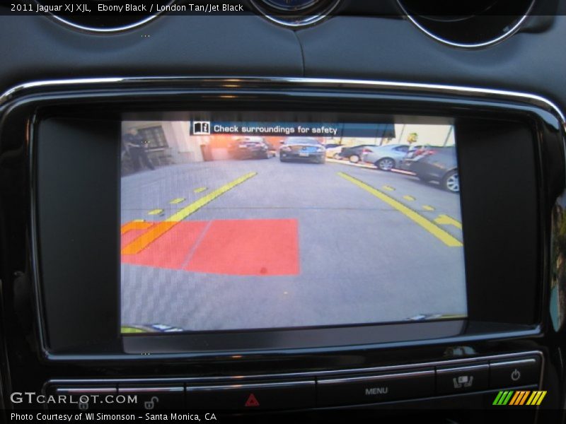Ebony Black / London Tan/Jet Black 2011 Jaguar XJ XJL