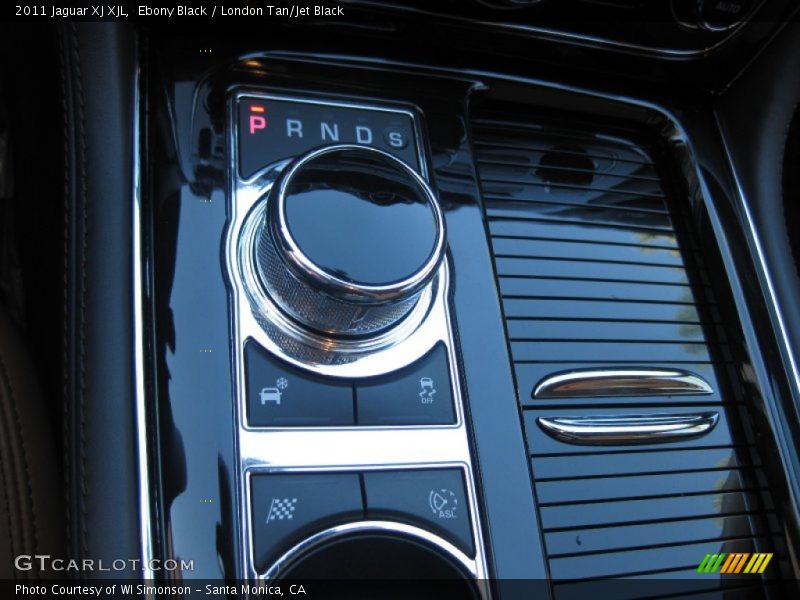 Ebony Black / London Tan/Jet Black 2011 Jaguar XJ XJL