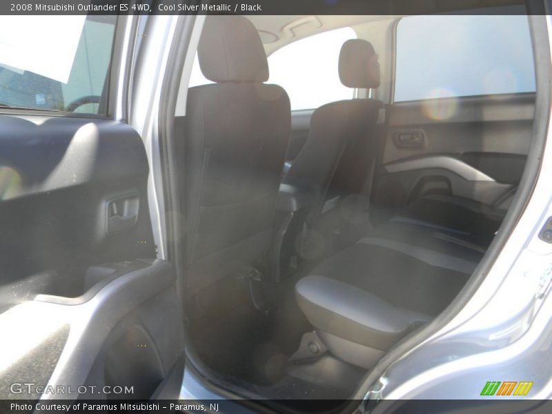 Cool Silver Metallic / Black 2008 Mitsubishi Outlander ES 4WD