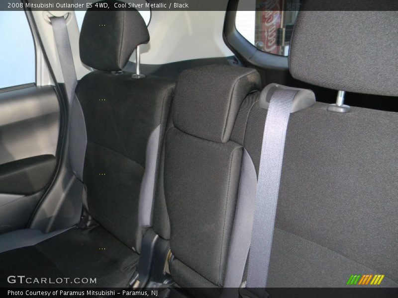 Cool Silver Metallic / Black 2008 Mitsubishi Outlander ES 4WD