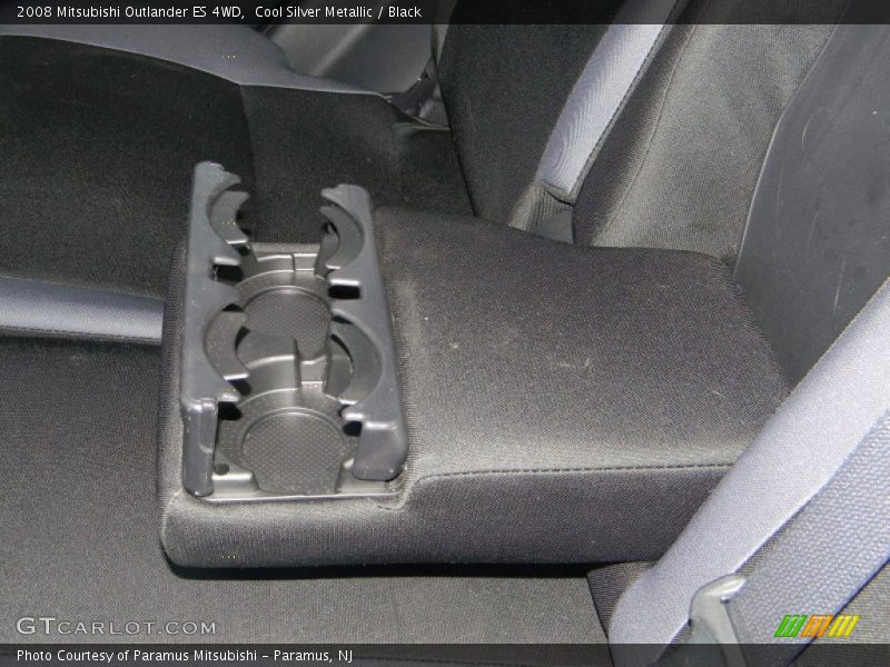 Cool Silver Metallic / Black 2008 Mitsubishi Outlander ES 4WD