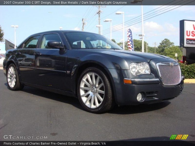Front 3/4 View of 2007 300 C SRT Design