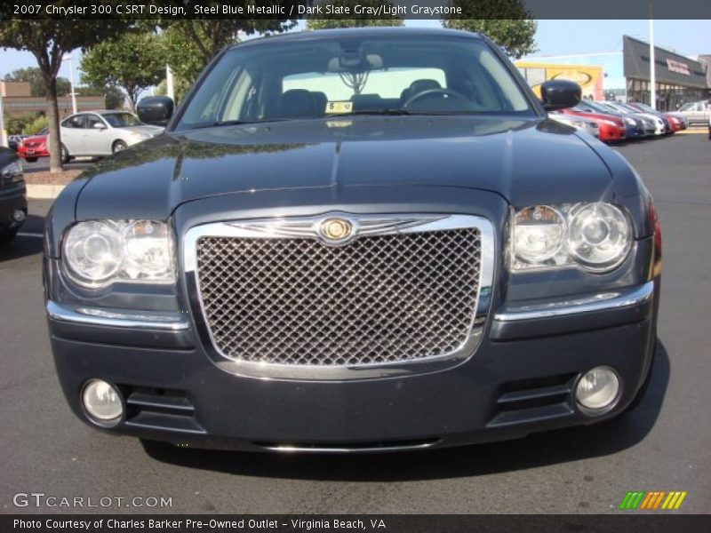 Steel Blue Metallic / Dark Slate Gray/Light Graystone 2007 Chrysler 300 C SRT Design