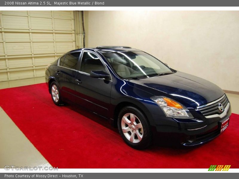 Majestic Blue Metallic / Blond 2008 Nissan Altima 2.5 SL