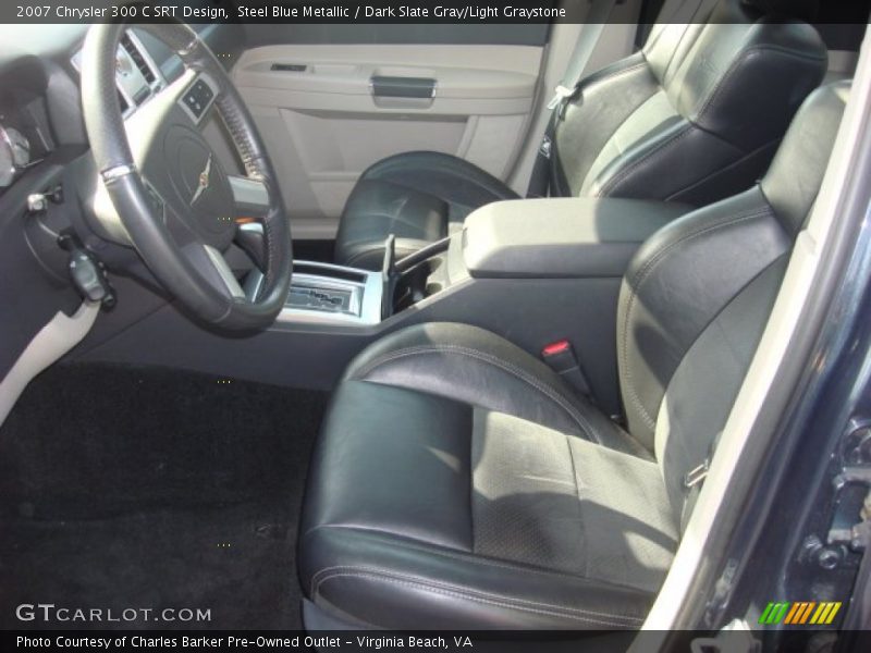  2007 300 C SRT Design Dark Slate Gray/Light Graystone Interior