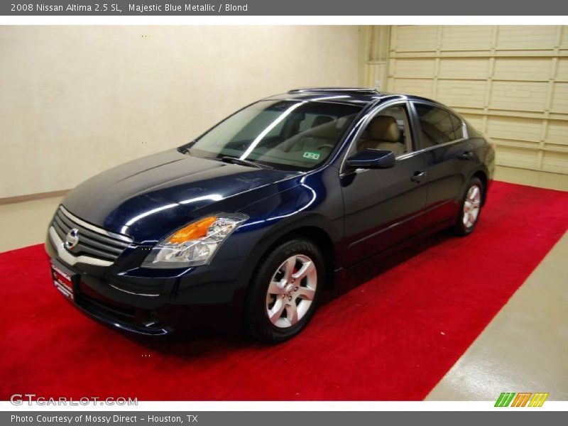 Majestic Blue Metallic / Blond 2008 Nissan Altima 2.5 SL