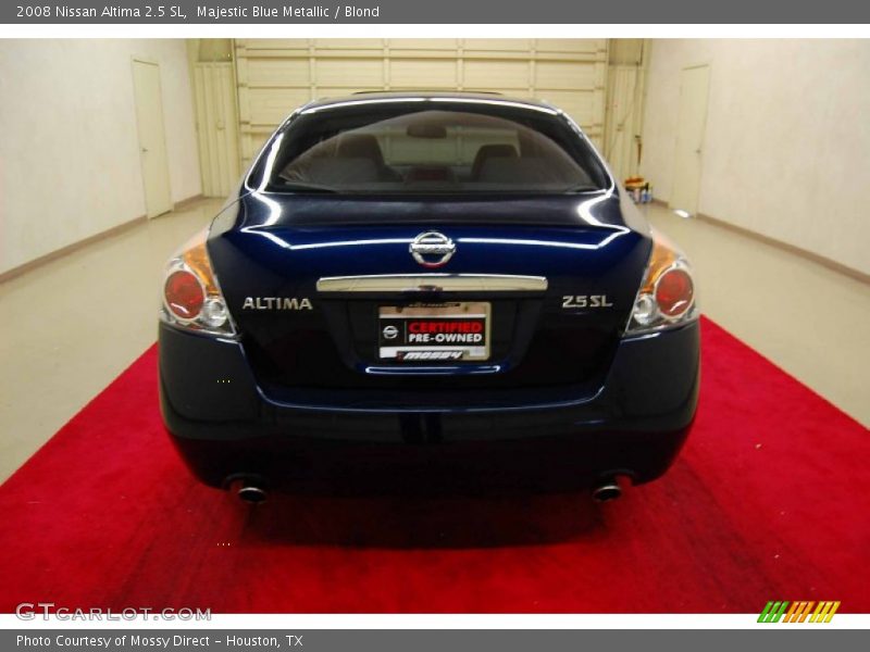 Majestic Blue Metallic / Blond 2008 Nissan Altima 2.5 SL