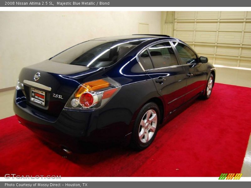 Majestic Blue Metallic / Blond 2008 Nissan Altima 2.5 SL