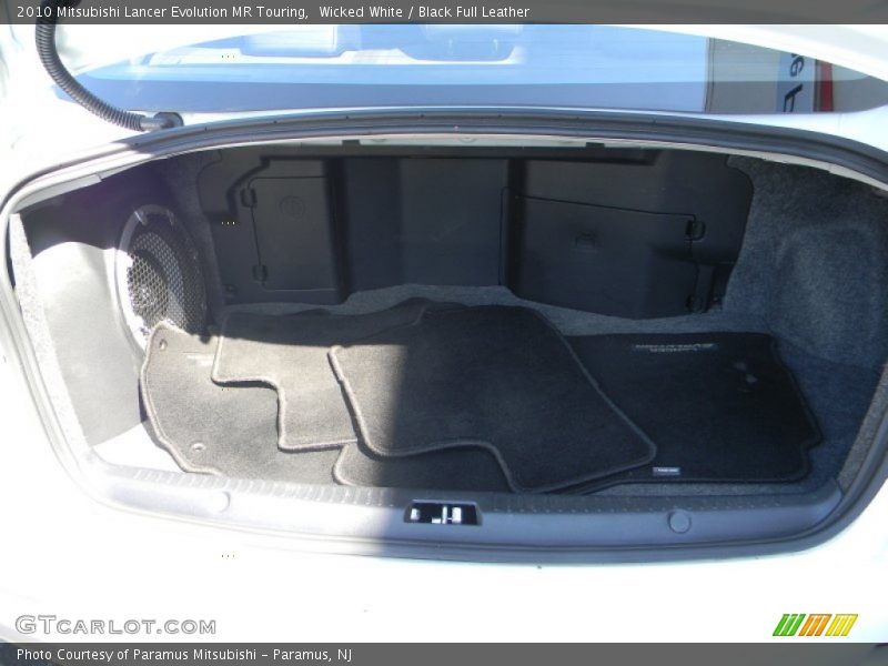 Wicked White / Black Full Leather 2010 Mitsubishi Lancer Evolution MR Touring