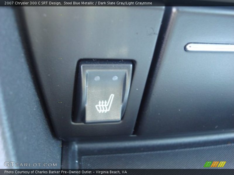 Steel Blue Metallic / Dark Slate Gray/Light Graystone 2007 Chrysler 300 C SRT Design