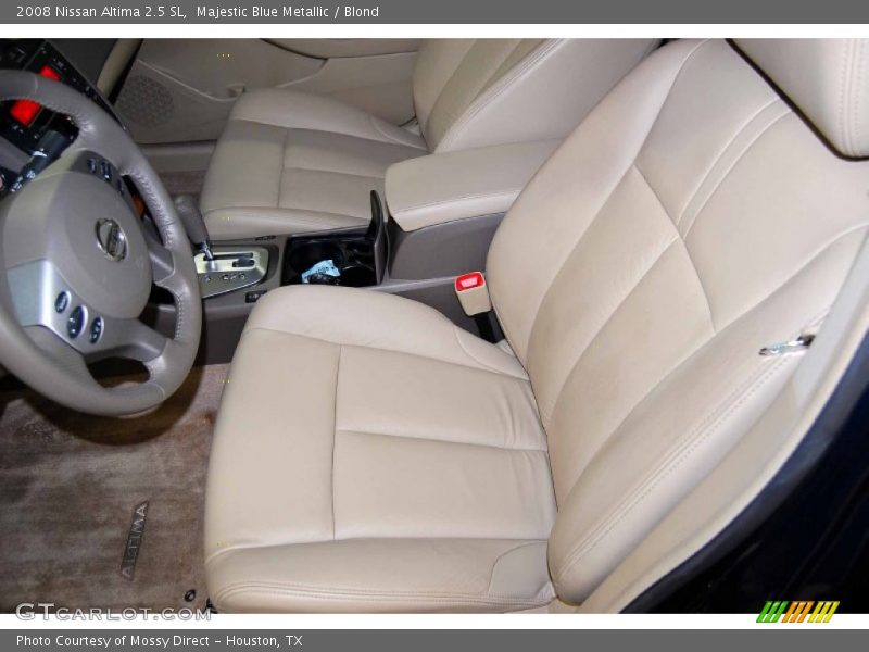 Majestic Blue Metallic / Blond 2008 Nissan Altima 2.5 SL
