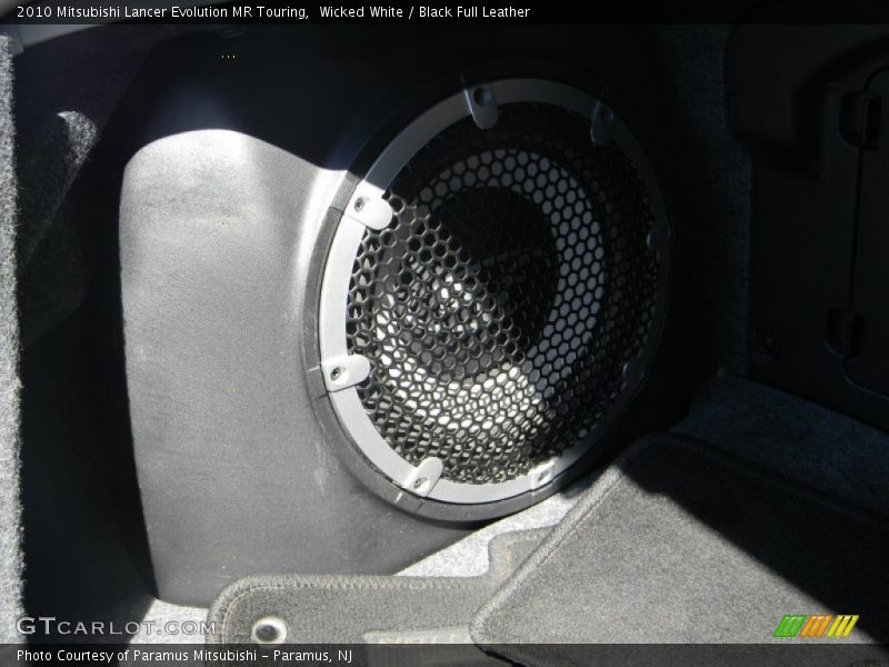 Wicked White / Black Full Leather 2010 Mitsubishi Lancer Evolution MR Touring