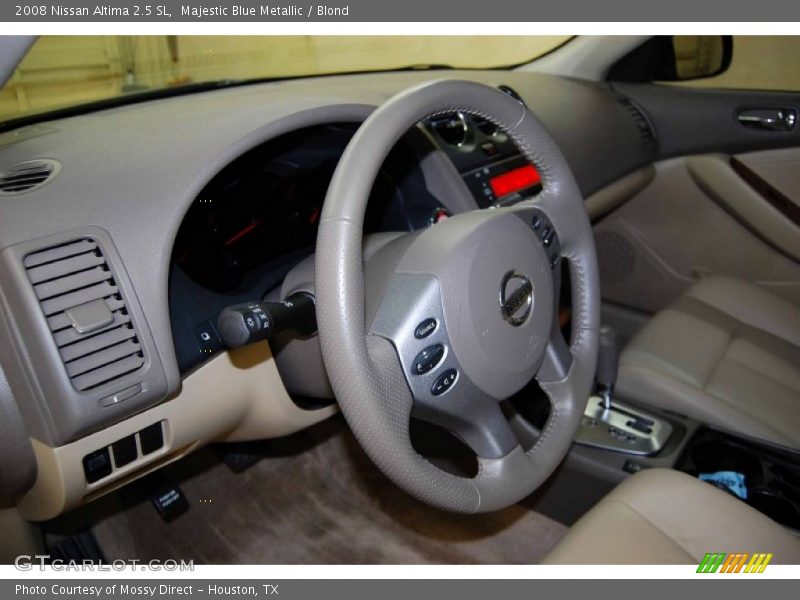 Majestic Blue Metallic / Blond 2008 Nissan Altima 2.5 SL
