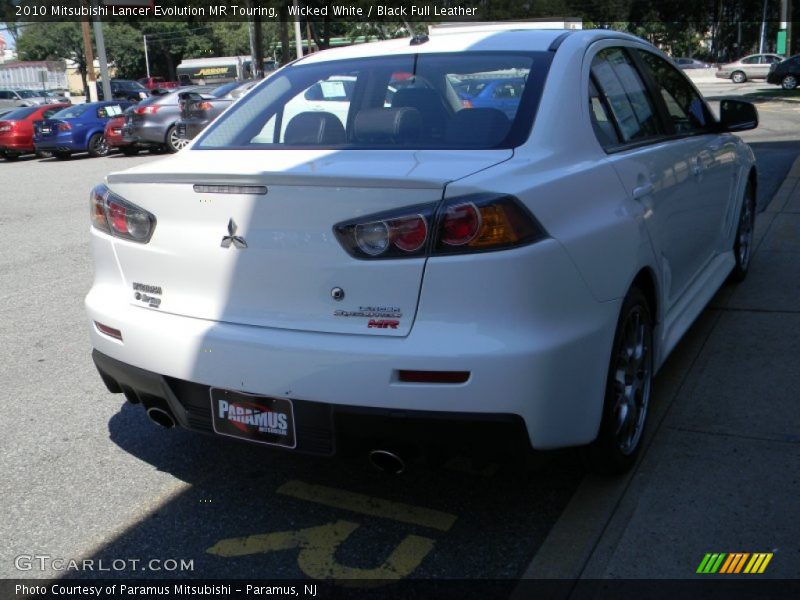 Wicked White / Black Full Leather 2010 Mitsubishi Lancer Evolution MR Touring