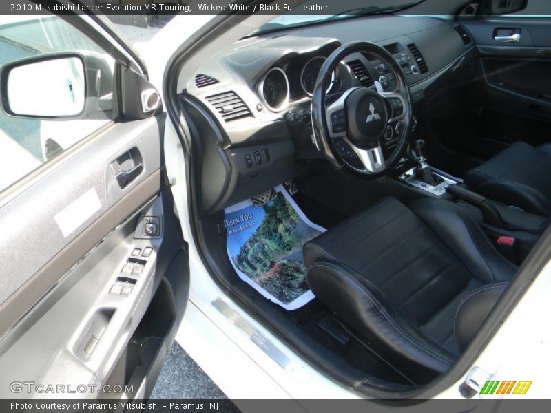  2010 Lancer Evolution MR Touring Black Full Leather Interior