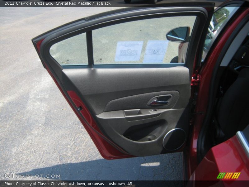 Crystal Red Metallic / Jet Black 2012 Chevrolet Cruze Eco