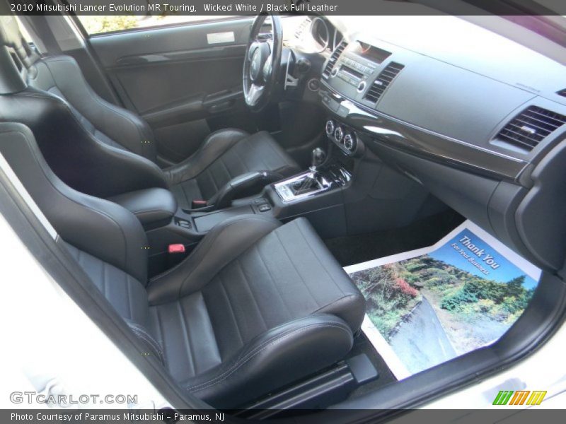  2010 Lancer Evolution MR Touring Black Full Leather Interior