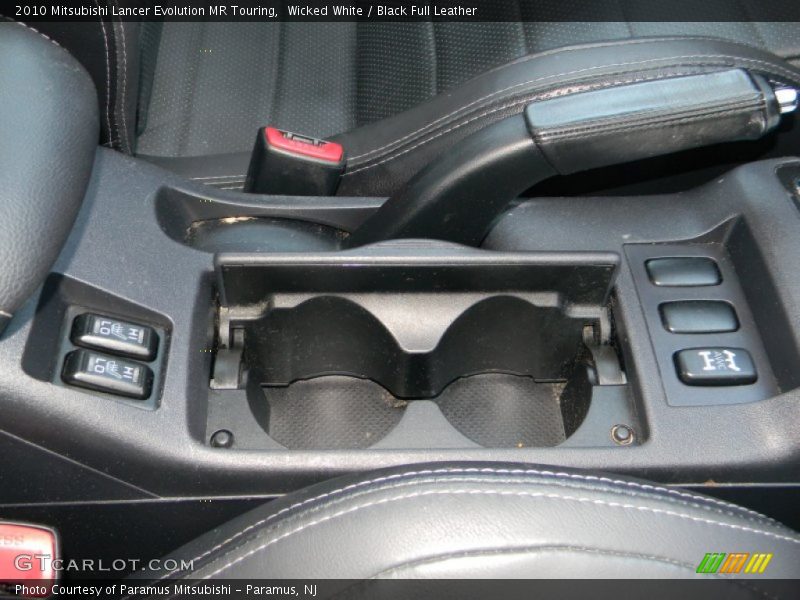 Wicked White / Black Full Leather 2010 Mitsubishi Lancer Evolution MR Touring