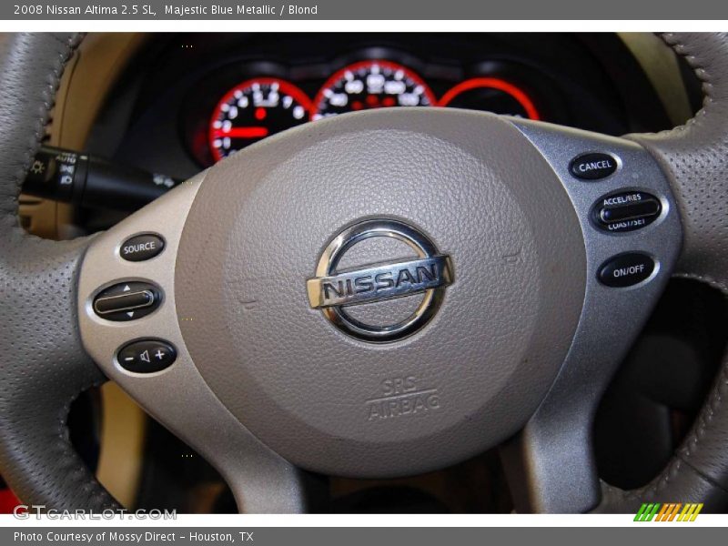 Majestic Blue Metallic / Blond 2008 Nissan Altima 2.5 SL