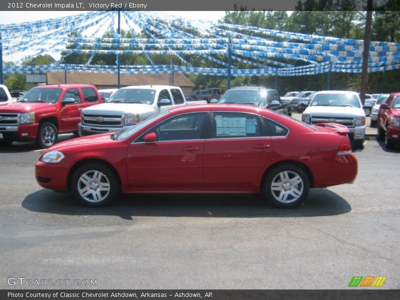 Victory Red / Ebony 2012 Chevrolet Impala LT
