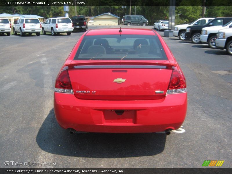 Victory Red / Ebony 2012 Chevrolet Impala LT
